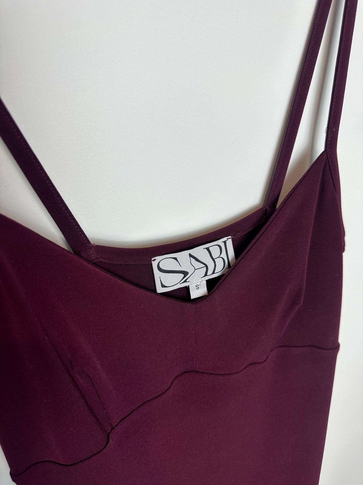 SAMPLE - Slip Dress ~ Wine