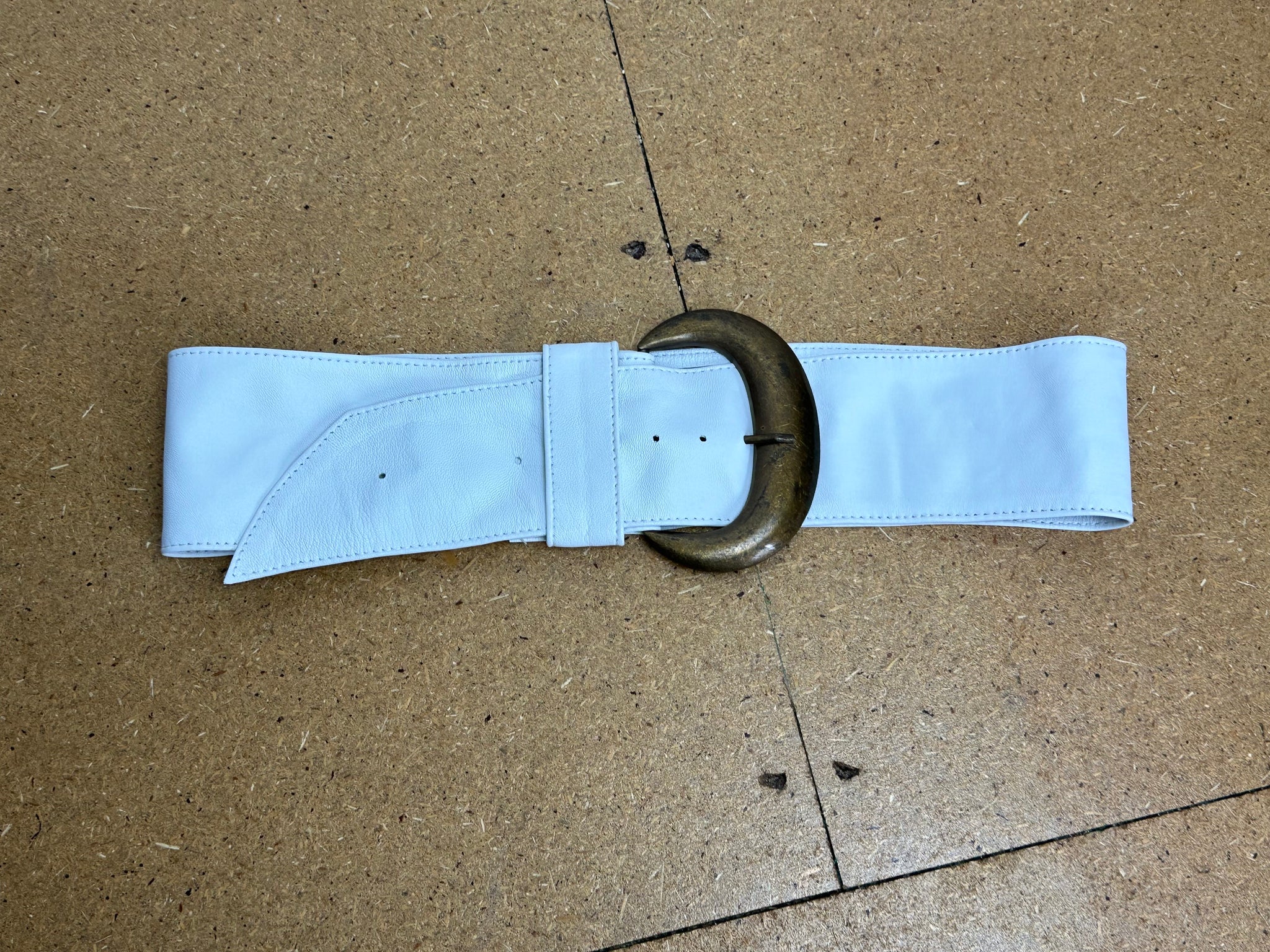 SAMPLE - Tatti Belt ~ White